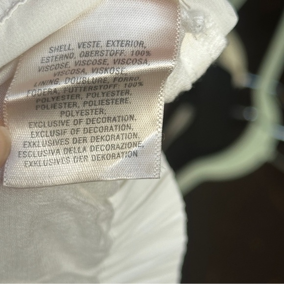 Anthropologie Elevenses White Costa Maya Shorts Size Medium NWT - Picture 8 of 14